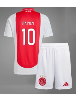 Ajax Chuba Akpom #10 Dječji Domaci Dres kompleti 2024-25 Kratak Rukavima (+ kratke hlače)